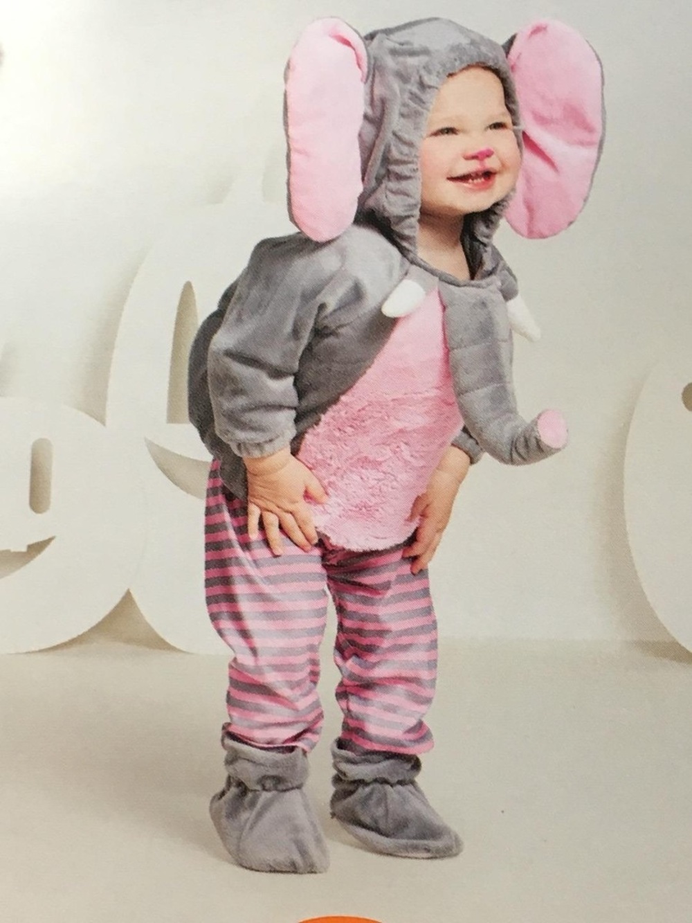 Baby Plush Elephant Costume